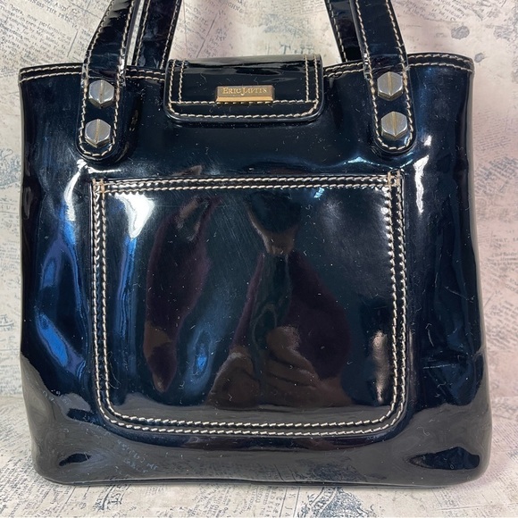 Eric Javits Designer Patent Leather Structured mini bag - Picture 3 of 15